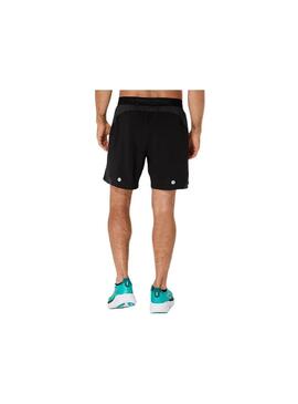 Short Hombre Asics Road 7IN Negro