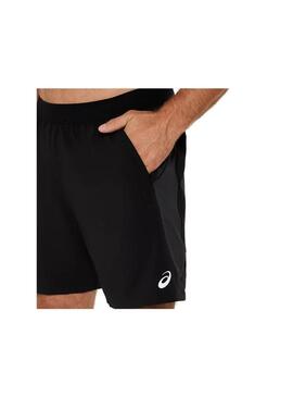 Short Hombre Asics Road 7IN Negro