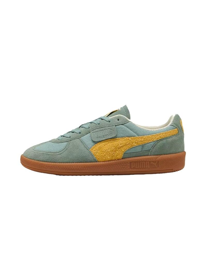 Zapatilla Hombre Puma Palermo Verde Amarillo