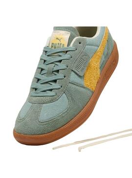 Zapatilla Hombre Puma Palermo Verde Amarillo