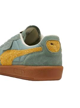 Zapatilla Hombre Puma Palermo Verde Amarillo