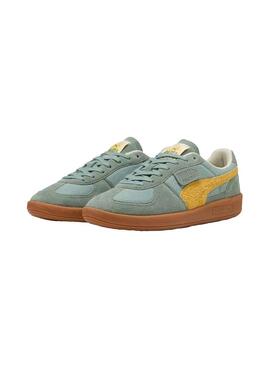 Zapatilla Hombre Puma Palermo Verde Amarillo