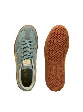 Zapatilla Hombre Puma Palermo Verde Amarillo