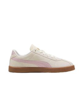 Zapatilla Mujer Puma Club II Beige Rosa