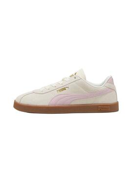 Zapatilla Mujer Puma Club II Beige Rosa