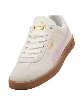 Zapatilla Mujer Puma Club II Beige Rosa