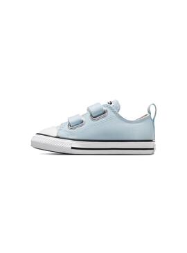 Zapatilla Baby Converse Ctas 2V Celeste