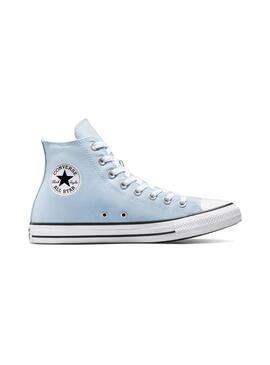 Zapatilla Unisex Converse Ctas Hi Celeste