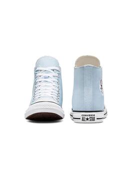 Zapatilla Unisex Converse Ctas Hi Celeste