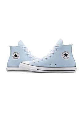 Zapatilla Unisex Converse Ctas Hi Celeste