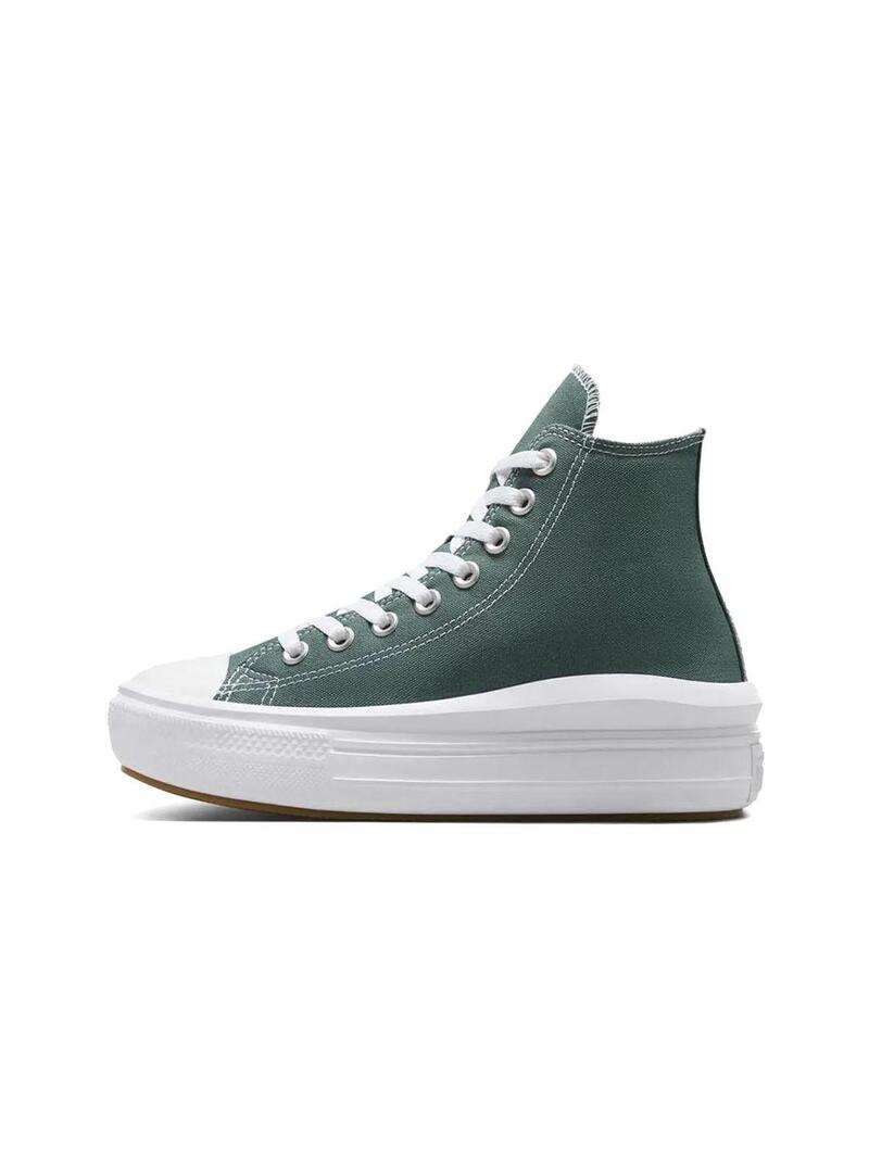 Zapatilla Mujer Converse Move Hi Verde