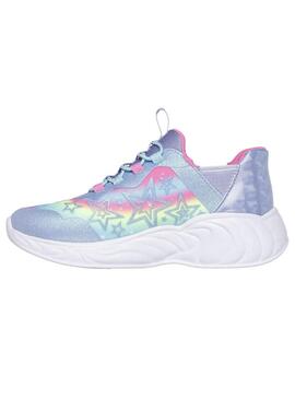 Zapatilla Niña Skechers Unicorn Slip Ins Estrellas