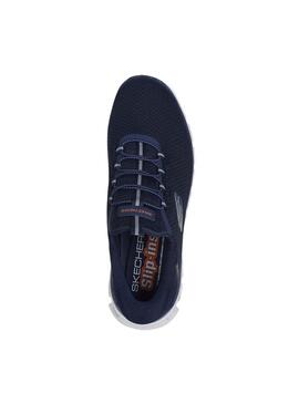 Zapatilla Hombre Skechers Glide Step Marino