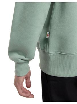 Sudadera Hombre Dickies Oakport Verde Agua