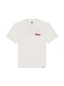 Camiseta Hombre Dickies Lewistown Blanca