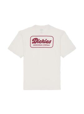 Camiseta Hombre Dickies Lewistown Blanca