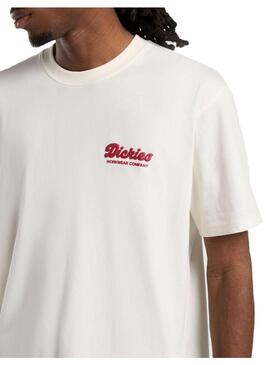 Camiseta Hombre Dickies Lewistown Blanca