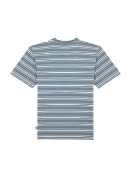 Camiseta Hombre Dickies Lewistown Stripe Azul