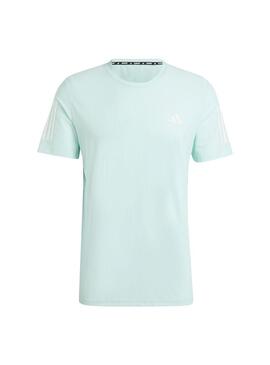 Camiseta Hombre adidas Own The Run Turquesa