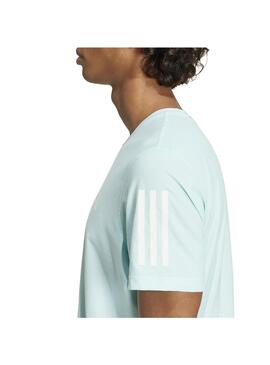 Camiseta Hombre adidas Own The Run Turquesa