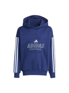 Sudadera Niño adidas Hot Fl Hood Marino