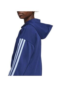 Sudadera Niño adidas Hot Fl Hood Marino