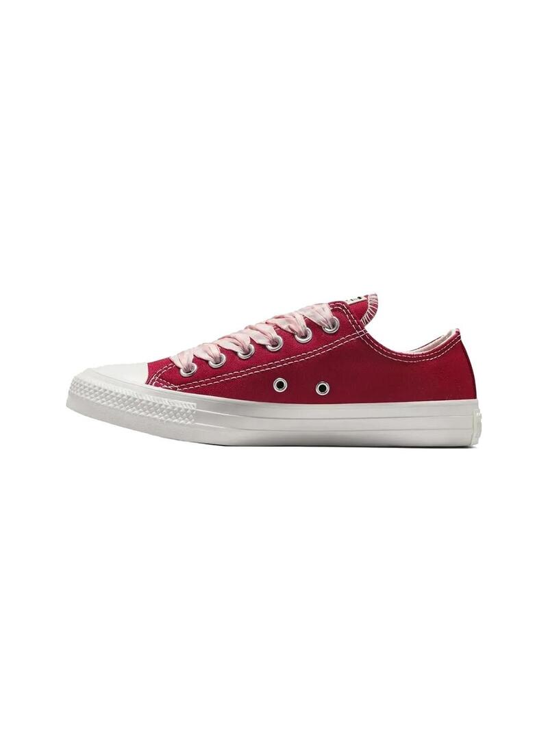 Zapatilla Mujer Converse Ctas OX Vichy Roja