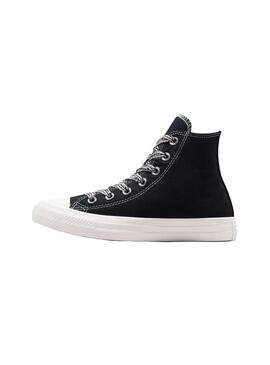 Zapatilla Mujer Converse Ctas Hi Vichy Negro