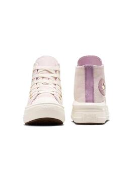 Zapatilla Niño/a Converse Move Hi Gold Luxe Rosa