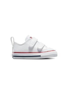 Zapatilla Niño/a Converse Ct 2V Piel Blanca