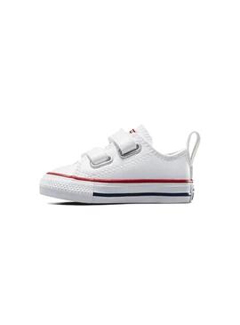 Zapatilla Niño/a Converse Ct 2V Piel Blanca