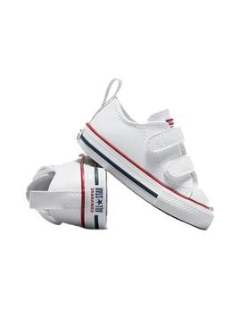 Zapatilla Niño/a Converse Ct 2V Piel Blanca