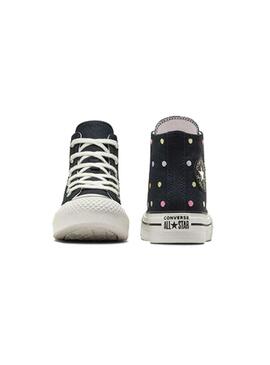 Zapatilla Niña Converse Ctas Eva Lift Negra Lunare