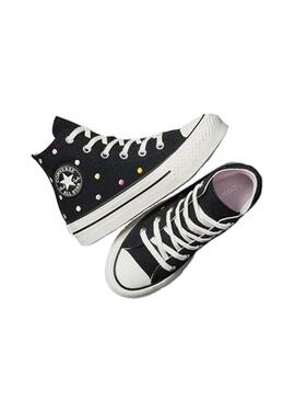 Zapatilla Niña Converse Ctas Eva Lift Negra Lunare