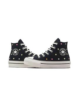 Zapatilla Niña Converse Ctas Eva Lift Negra Lunare