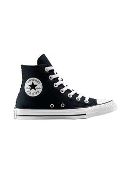 Zapatilla Mujer Converse Ctas Hi Negra Print