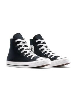 Zapatilla Mujer Converse Ctas Hi Negra Print