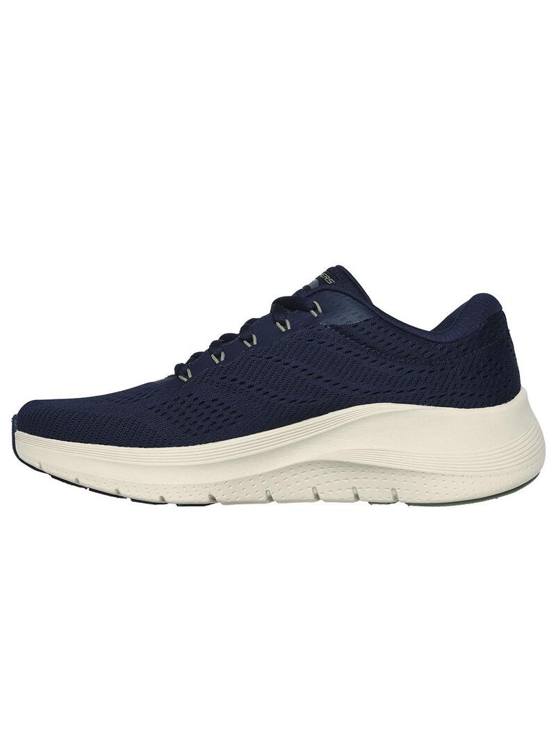 Zapatilla Hombre  Skechers Arch Fit 2.0 Marino