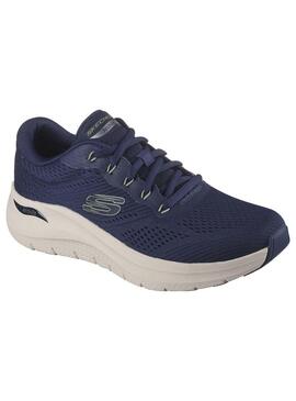 Zapatilla Hombre  Skechers Arch Fit 2.0 Marino