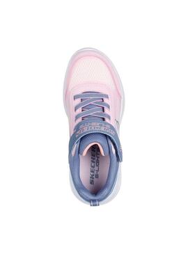 Zapatilla Niña Skechers S Lights Ombre Deluxe Rosa Morado