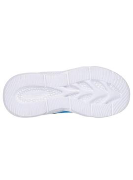 Zapatilla Niño Skechers S Lights Krendox Azul