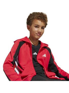 Chandal Niño adidas Cb Ft Ts Rojo