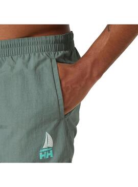 Bañador Hombre Helly Hansen Cascais Trunk Verde