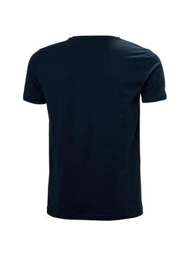 Camiseta Hombre Helly Hansen Shoreline Marino