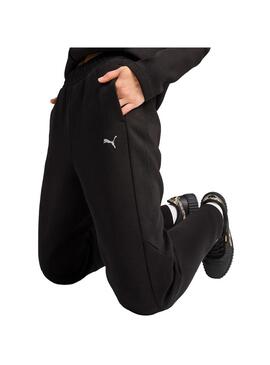 Pantalon Mujer Puma Evostripe Negro