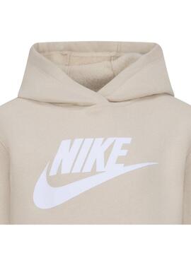 Chandal Niño/a Nike Club Flecce Beige