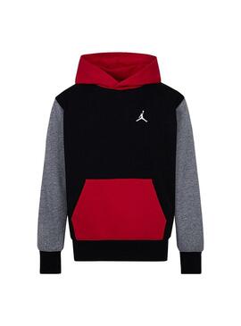 Sudadera Niño/a Jordan Negra Roja