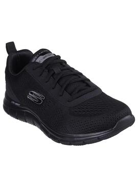 Zapatilla Hombre Skechers Track Leshuir Negra