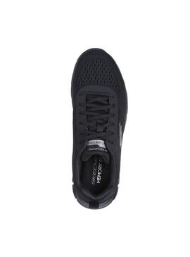 Zapatilla Hombre Skechers Track Leshuir Negra