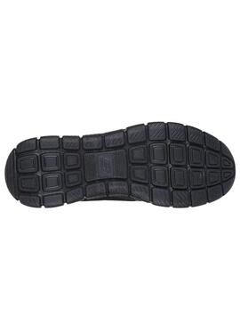 Zapatilla Hombre Skechers Track Leshuir Negra